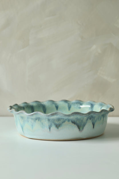 Pie Dish | Turquoise Waters