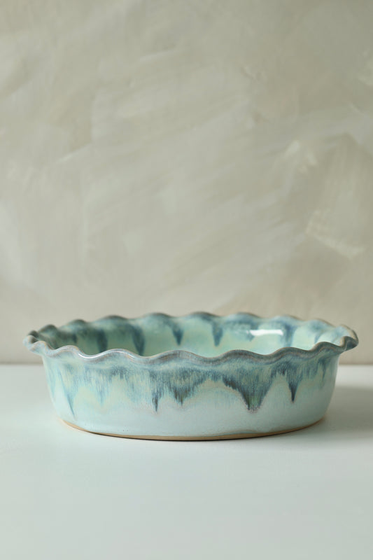Pie Dish | Turquoise Waters