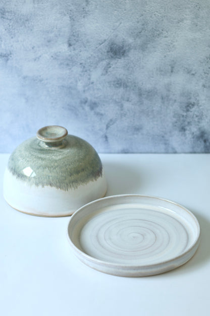 Butter Dish | Pastel Rainbow | MADE TO ORDER
